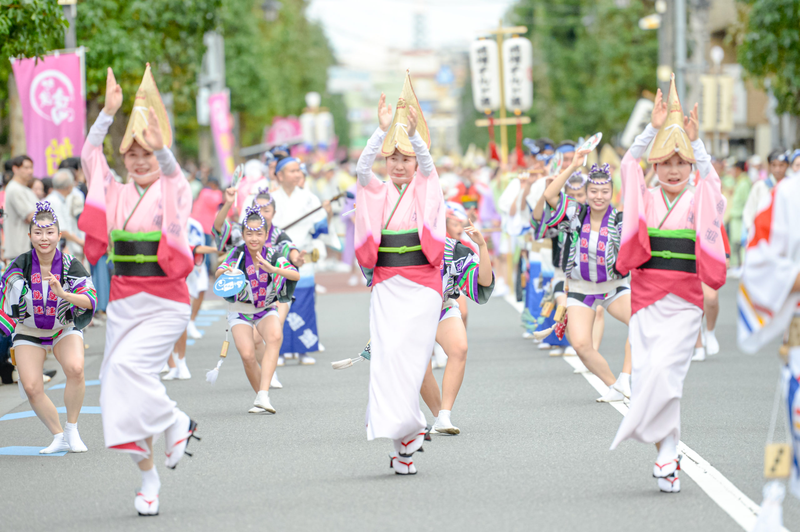 高一中央通り商店会阿波踊り