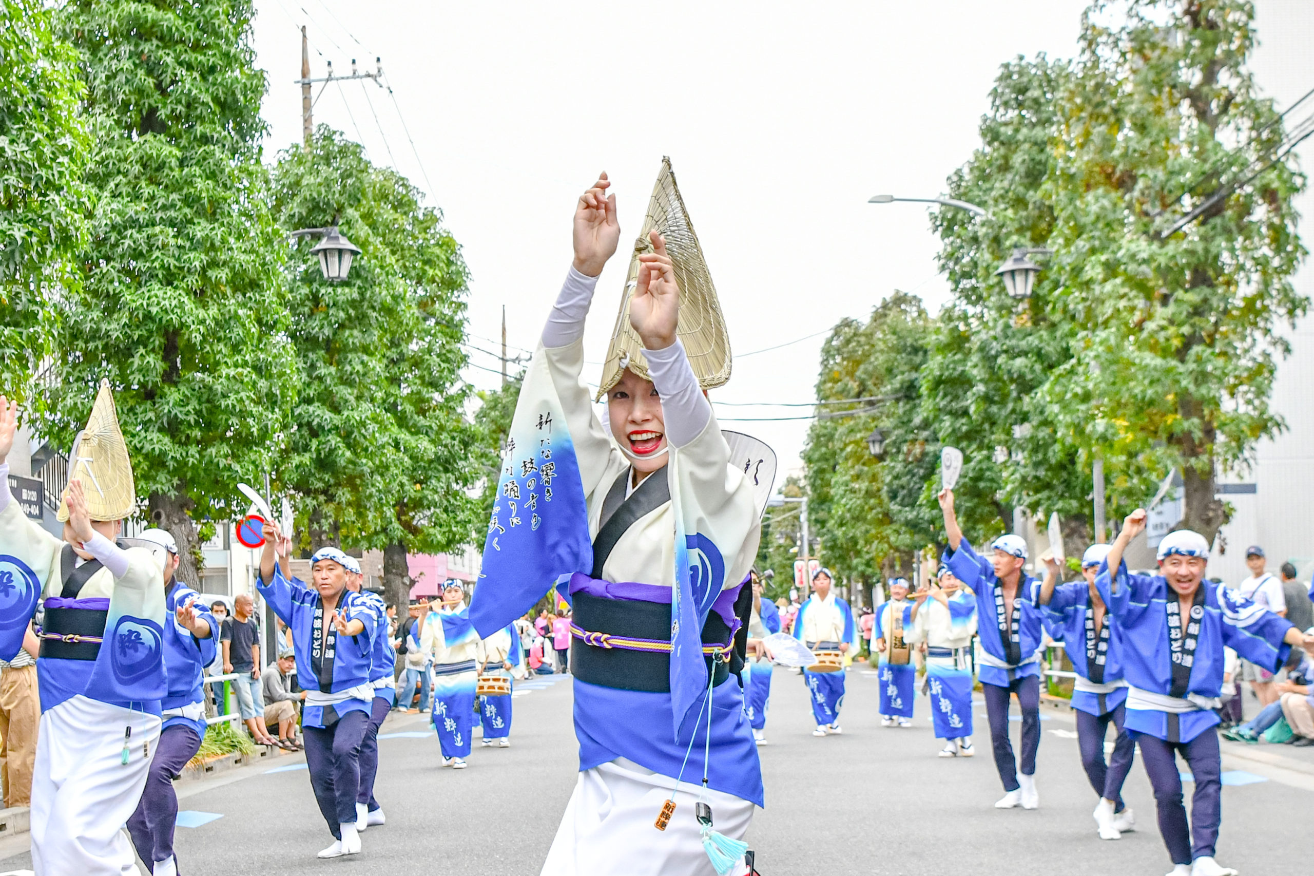 高一中央通り商店会阿波踊り